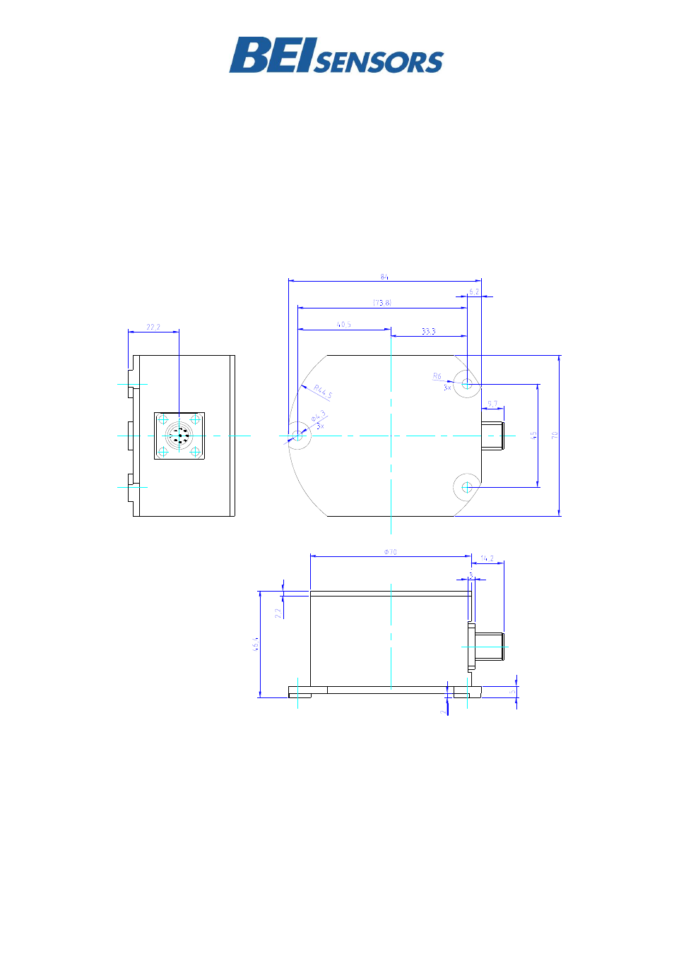 BEI Sensors High Resolution Inclinometers User Manual | Page 5 / 8