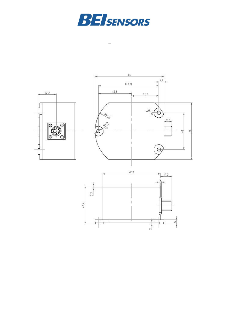 BEI Sensors High Resolution Inclinometers User Manual | Page 5 / 15