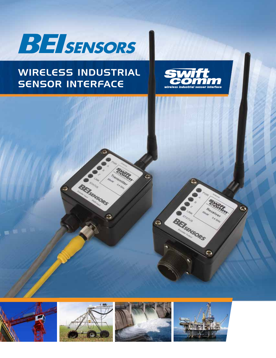 BEI Sensors SwiftComm® Real-Time Wireless Encoder Interface User Manual | 7 pages