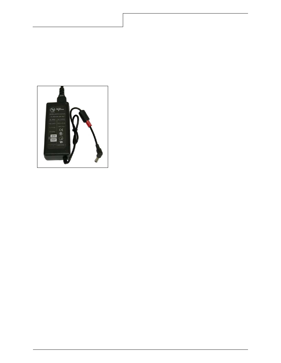 Power supply, Requirements, Guidelines | Datamax-O'Neil MF8I Installation Guide User Manual | Page 12 / 18