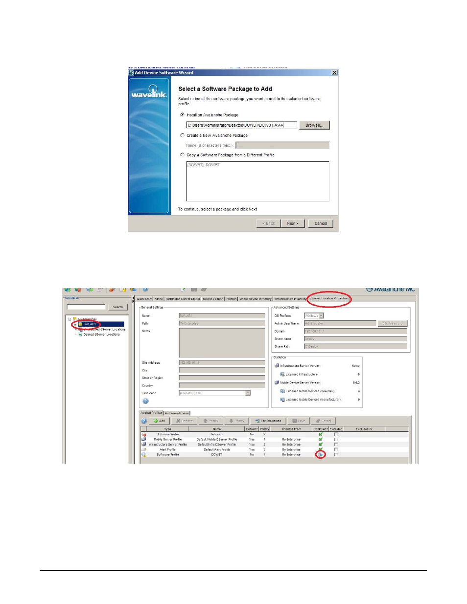 Datamax-O'Neil VMP SERIES Bluetooth Management Component for Wavelink Avalanche User Manual | Page 4 / 10