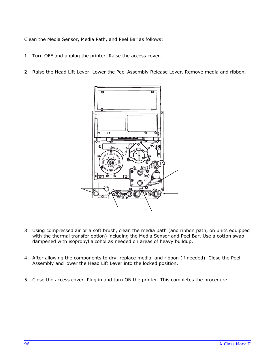 Datamax-O'Neil A-Class Mark II Operator’s Manual User Manual | Page 106 / 160