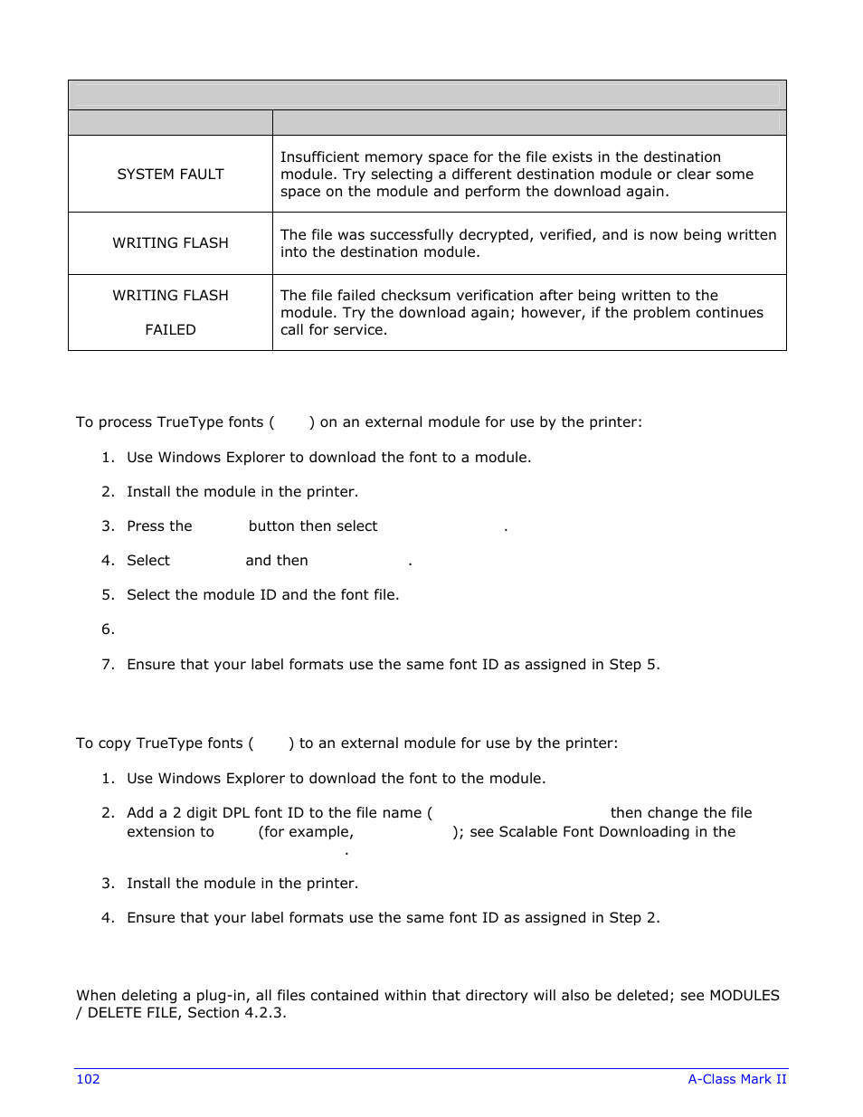 Datamax-O'Neil A-Class Mark II Operator’s Manual User Manual | Page 112 / 160