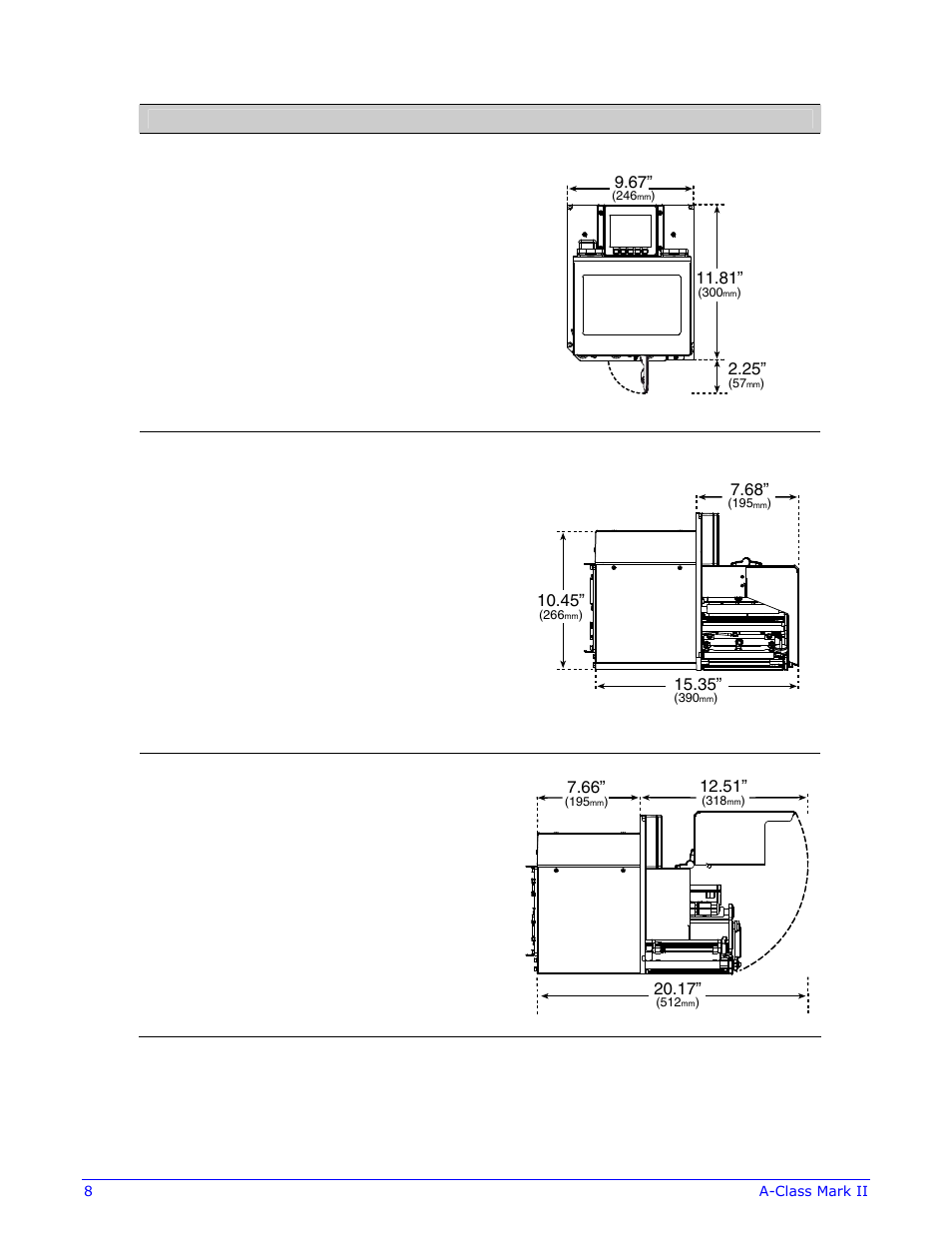 Datamax-O'Neil A-Class Mark II Operator’s Manual User Manual | Page 18 / 160