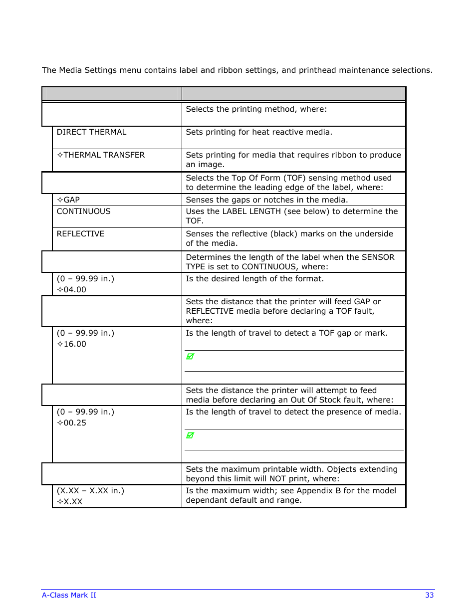 Datamax-O'Neil A-Class Mark II Operator’s Manual User Manual | Page 43 / 160