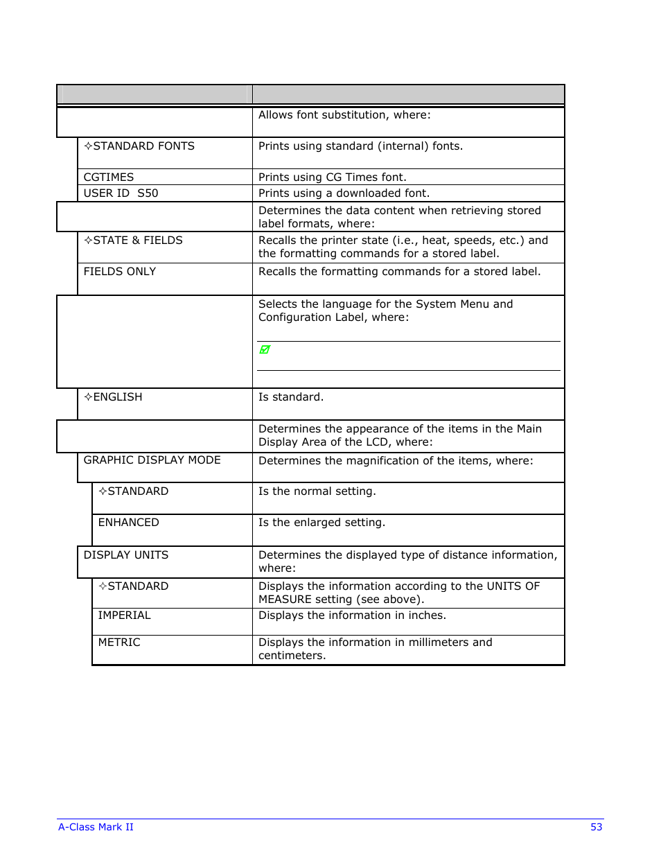 Datamax-O'Neil A-Class Mark II Operator’s Manual User Manual | Page 63 / 160