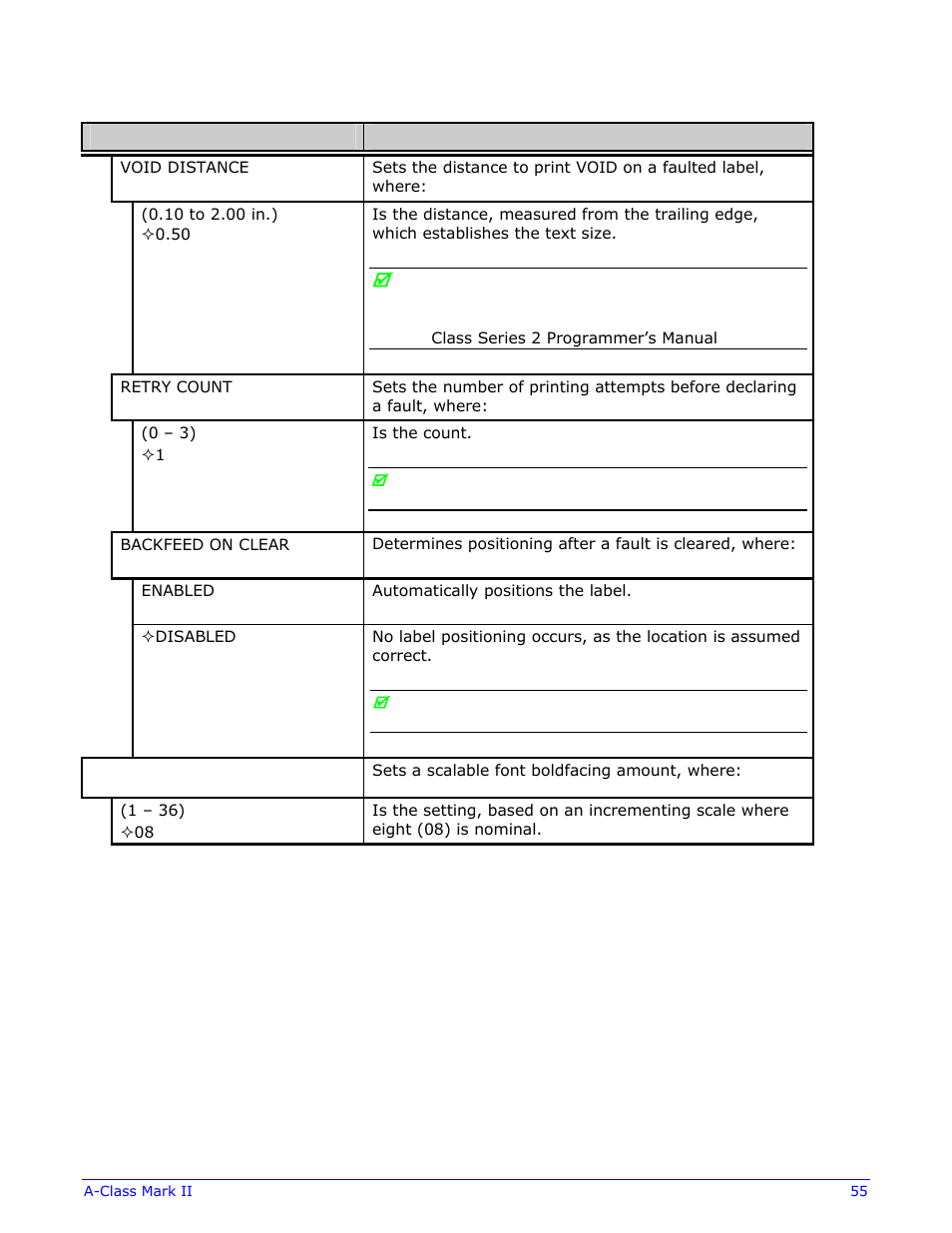 Datamax-O'Neil A-Class Mark II Operator’s Manual User Manual | Page 65 / 160