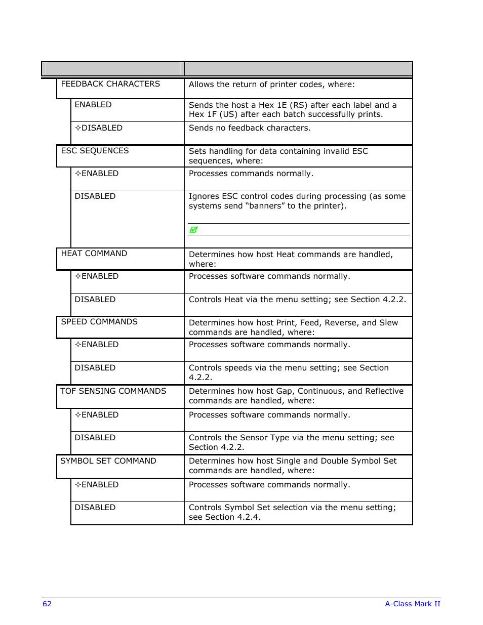 Datamax-O'Neil A-Class Mark II Operator’s Manual User Manual | Page 72 / 160
