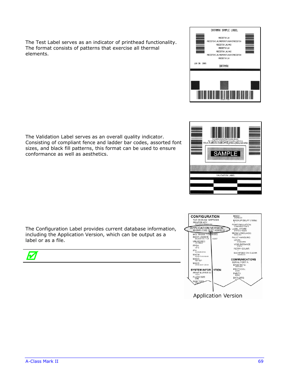 Datamax-O'Neil A-Class Mark II Operator’s Manual User Manual | Page 79 / 160