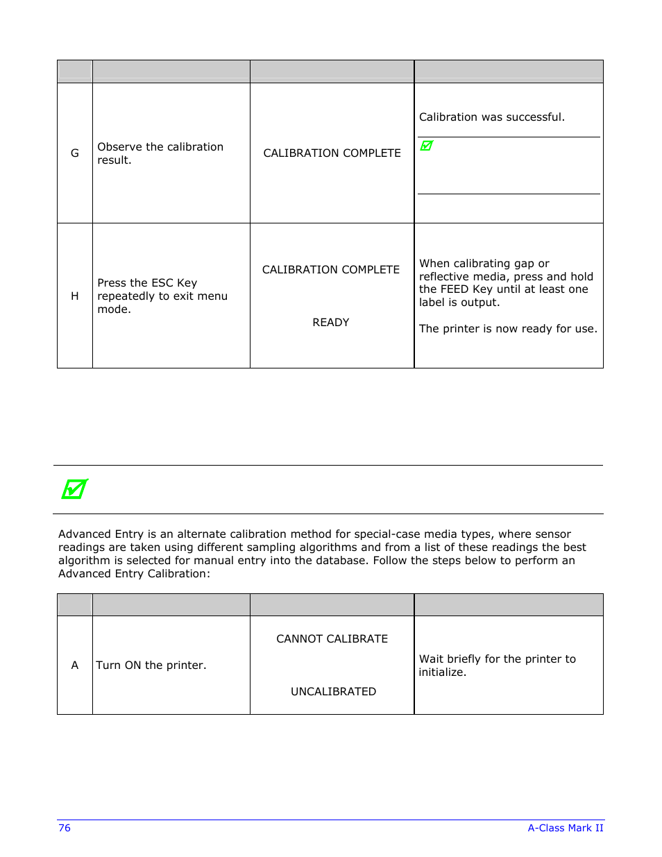 Datamax-O'Neil A-Class Mark II Operator’s Manual User Manual | Page 86 / 160