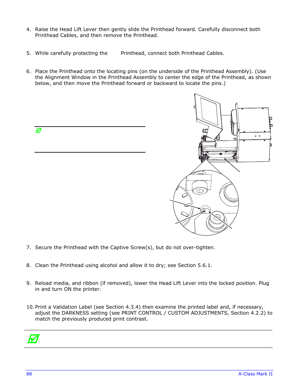 Datamax-O'Neil A-Class Mark II Operator’s Manual User Manual | Page 98 / 160