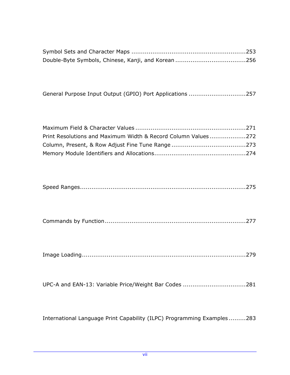Datamax-O'Neil Class Series II Programmer’s Manual User Manual | Page 13 / 334