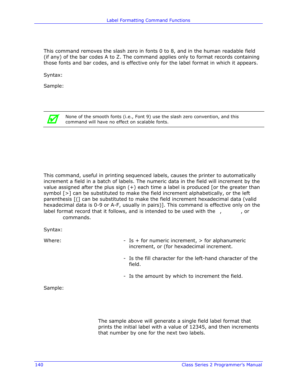 Datamax-O'Neil Class Series II Programmer’s Manual User Manual | Page 154 / 334