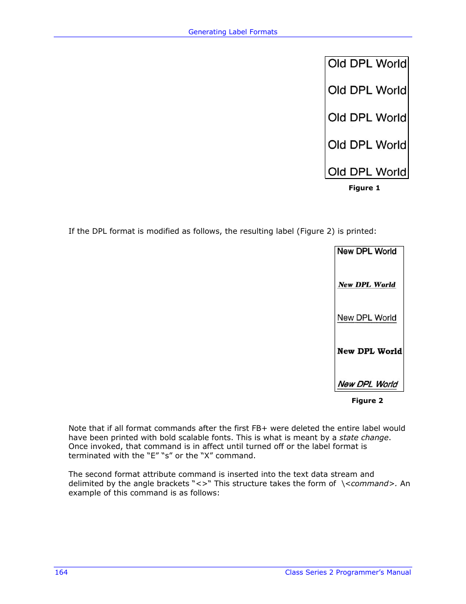 Datamax-O'Neil Class Series II Programmer’s Manual User Manual | Page 178 / 334