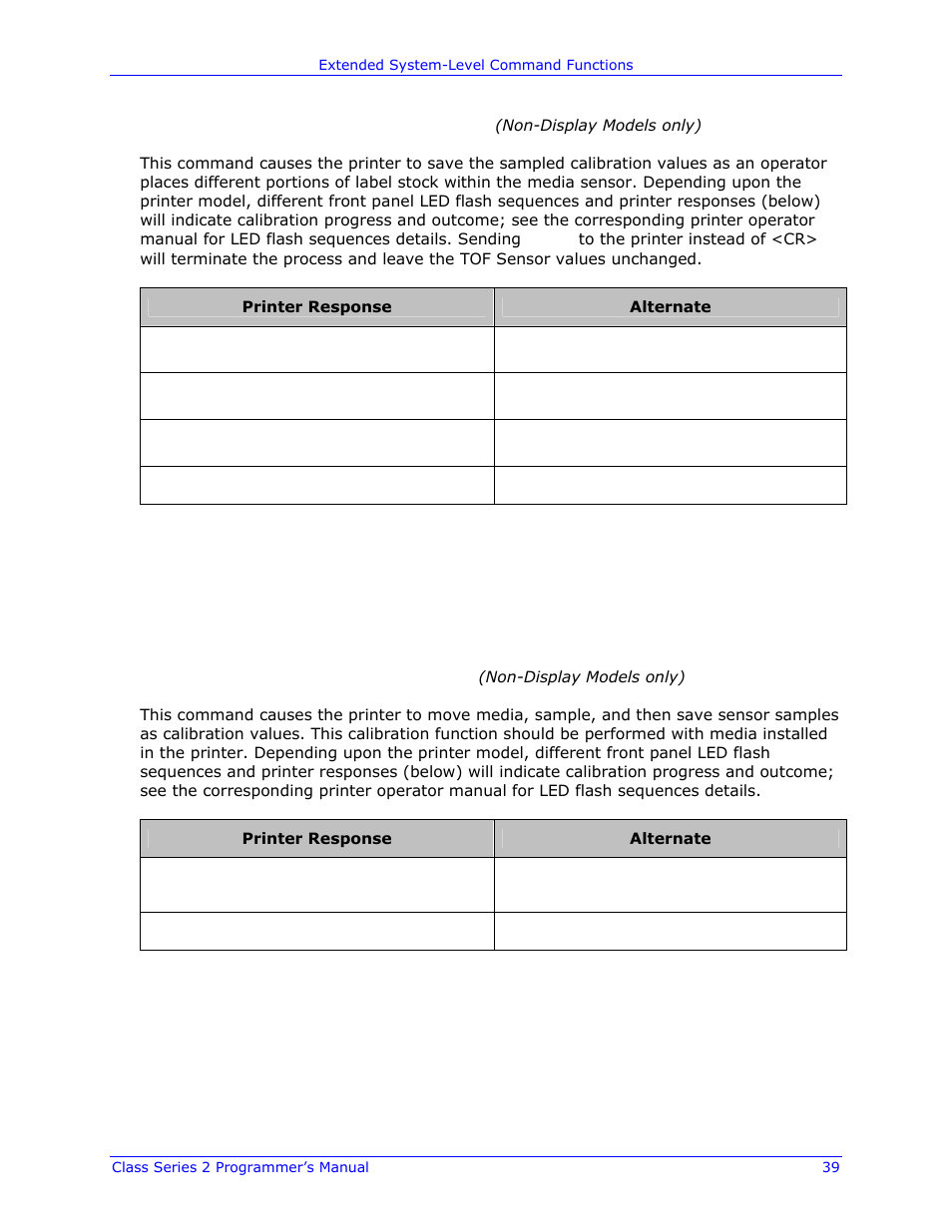 Datamax-O'Neil Class Series II Programmer’s Manual User Manual | Page 53 / 334