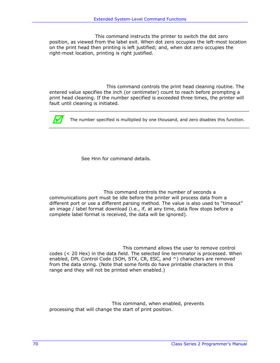 Datamax-O'Neil Class Series II Programmer’s Manual User Manual | Page 84 / 334