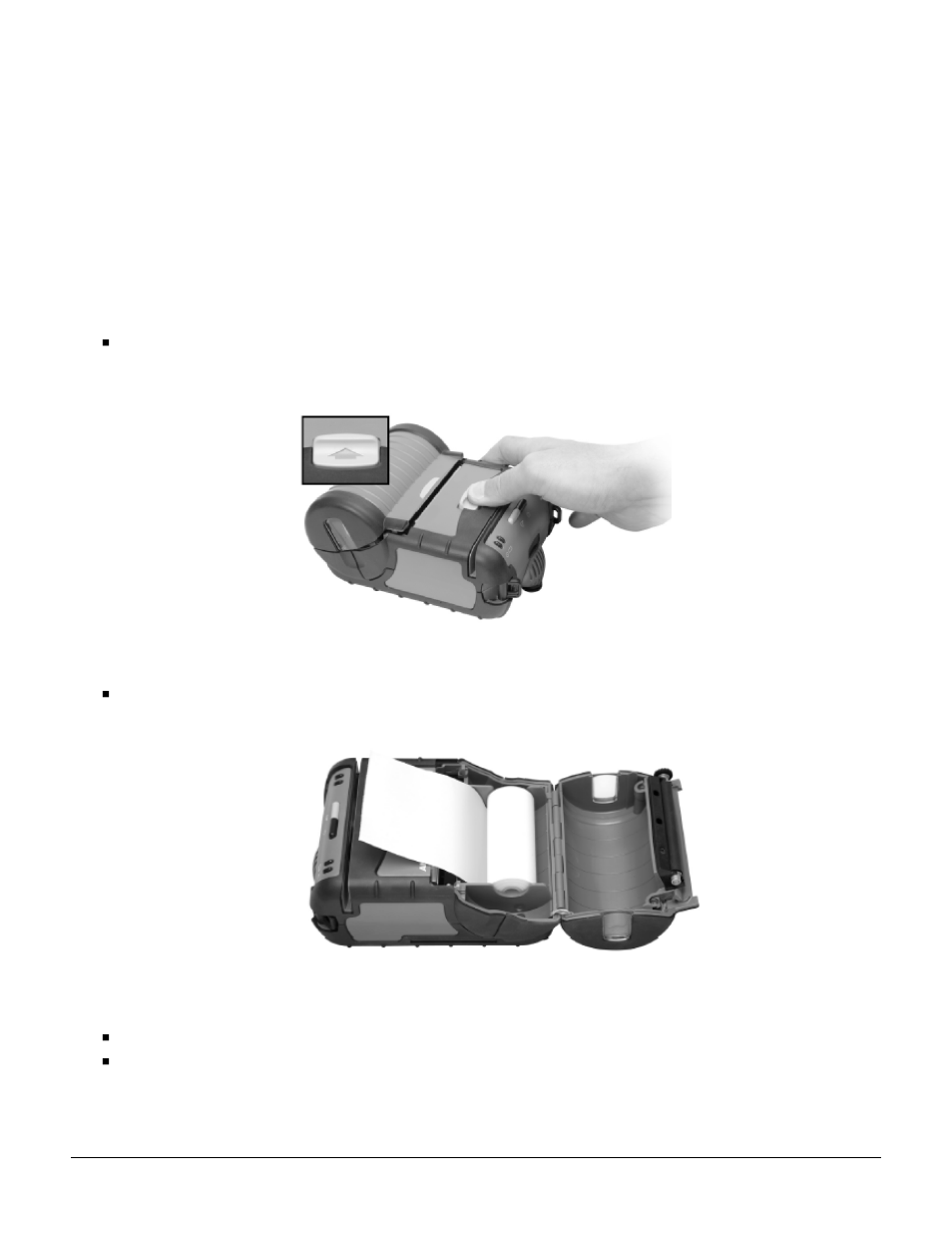 2 loading supplies | Datamax-O'Neil ANDES 3 User Guide User Manual | Page 11 / 32