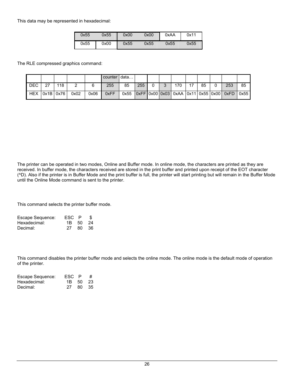 Printer controls – data processing | Datamax-O'Neil APEX Series Programmer’s Manual User Manual | Page 32 / 67