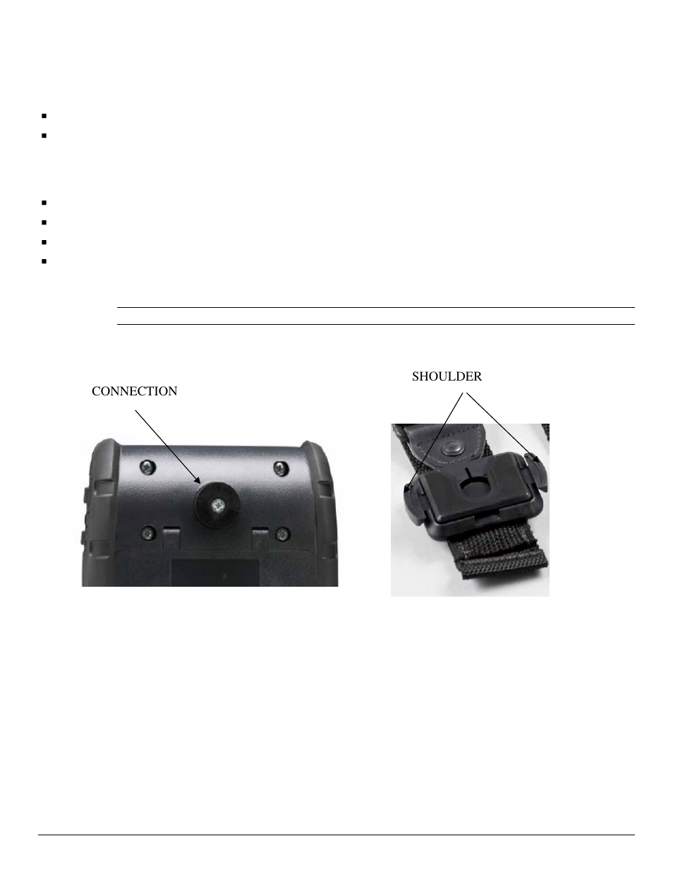 4 attaching shoulder strap system | Datamax-O'Neil APEX 4 User Guide User Manual | Page 11 / 30