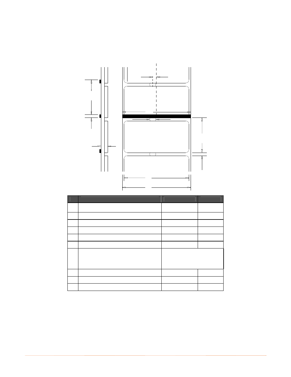 Appendix a – specifications 67 approved media | Datamax-O'Neil E-Class Mark III Operator’s Manual User Manual | Page 73 / 90