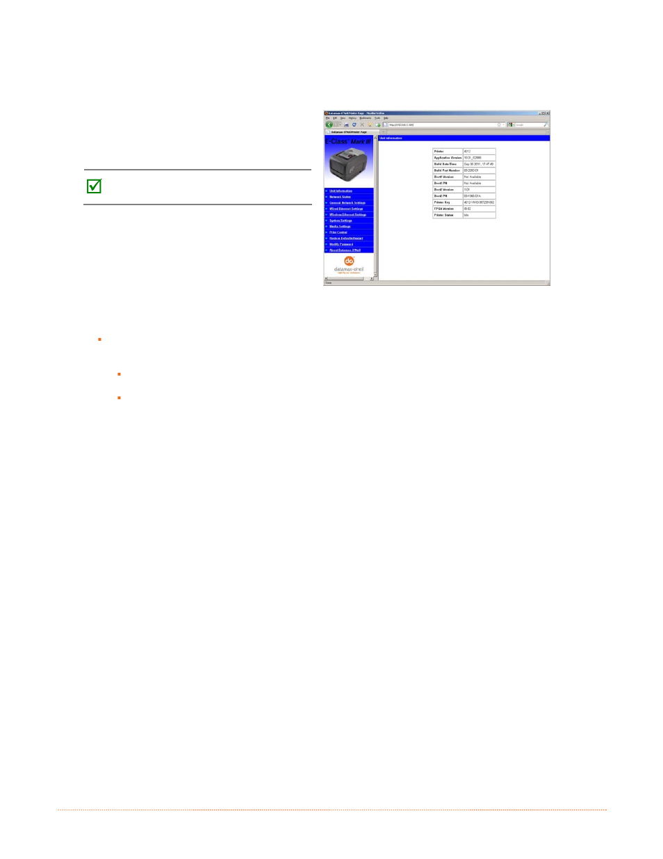 Datamax-O'Neil E-Class Mark III Operator’s Manual User Manual | Page 77 / 90