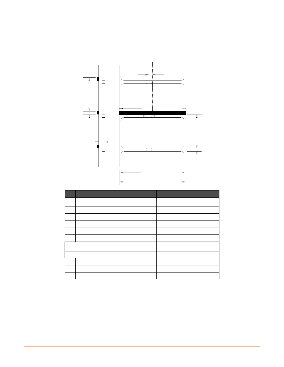 Appendix a – specifications 41 approved media | Datamax-O'Neil E-Class Mark III 4xxxxxxx Operator’s Manual User Manual | Page 47 / 58