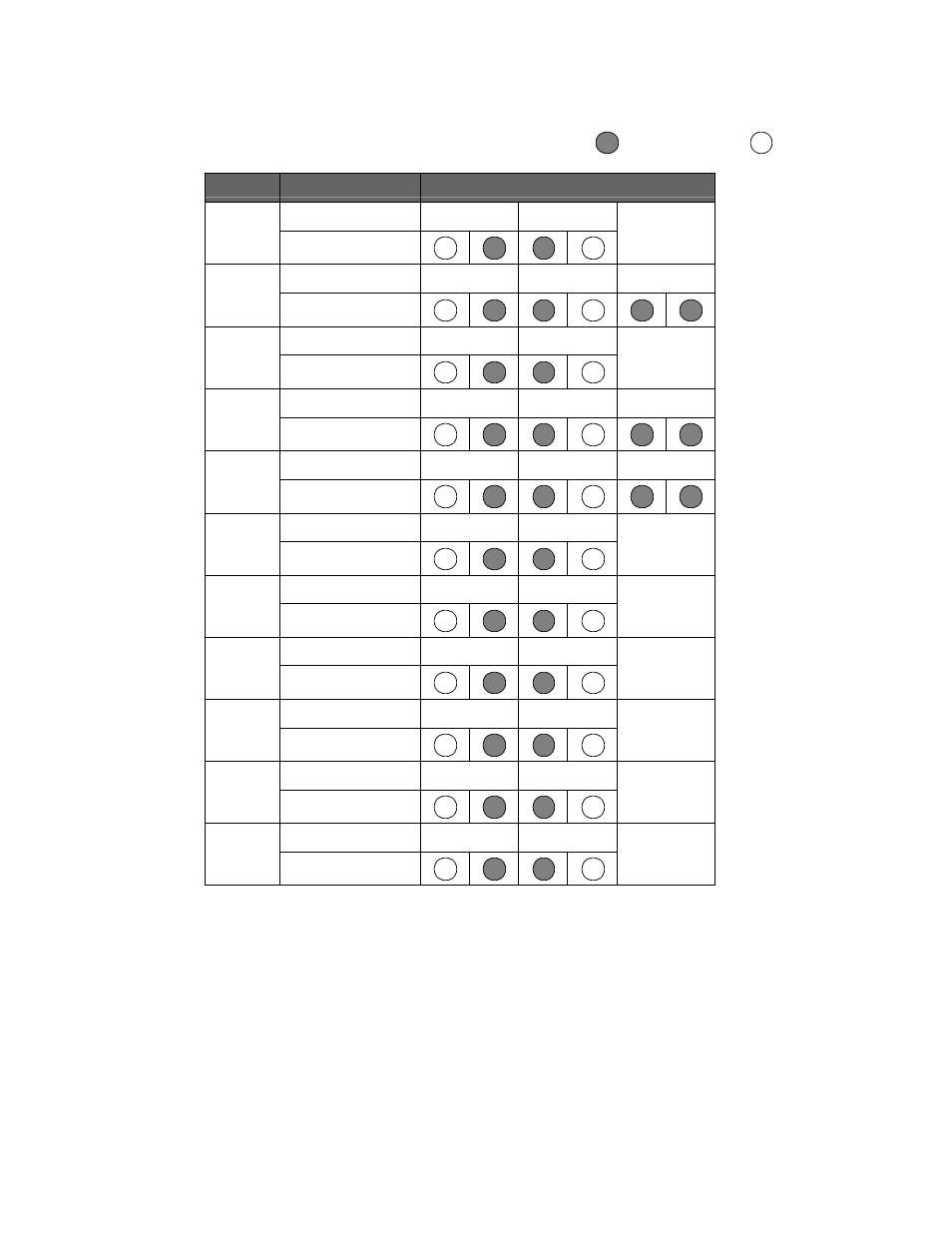 Paper menu contents and options | Datamax-O'Neil E-Class Mark III Paper Menu User Manual | Page 4 / 7