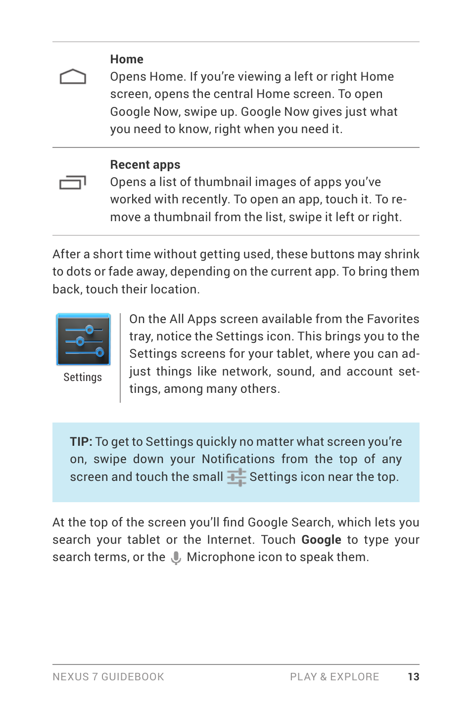 Asus Nexus 7 User Manual | Page 19 / 106