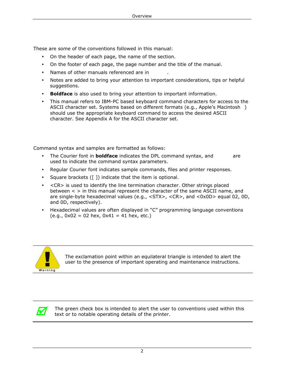 Datamax-O'Neil DPL Programmer’s Manual User Manual | Page 10 / 296