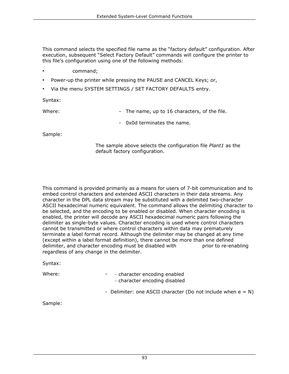 Datamax-O'Neil DPL Programmer’s Manual User Manual | Page 101 / 296