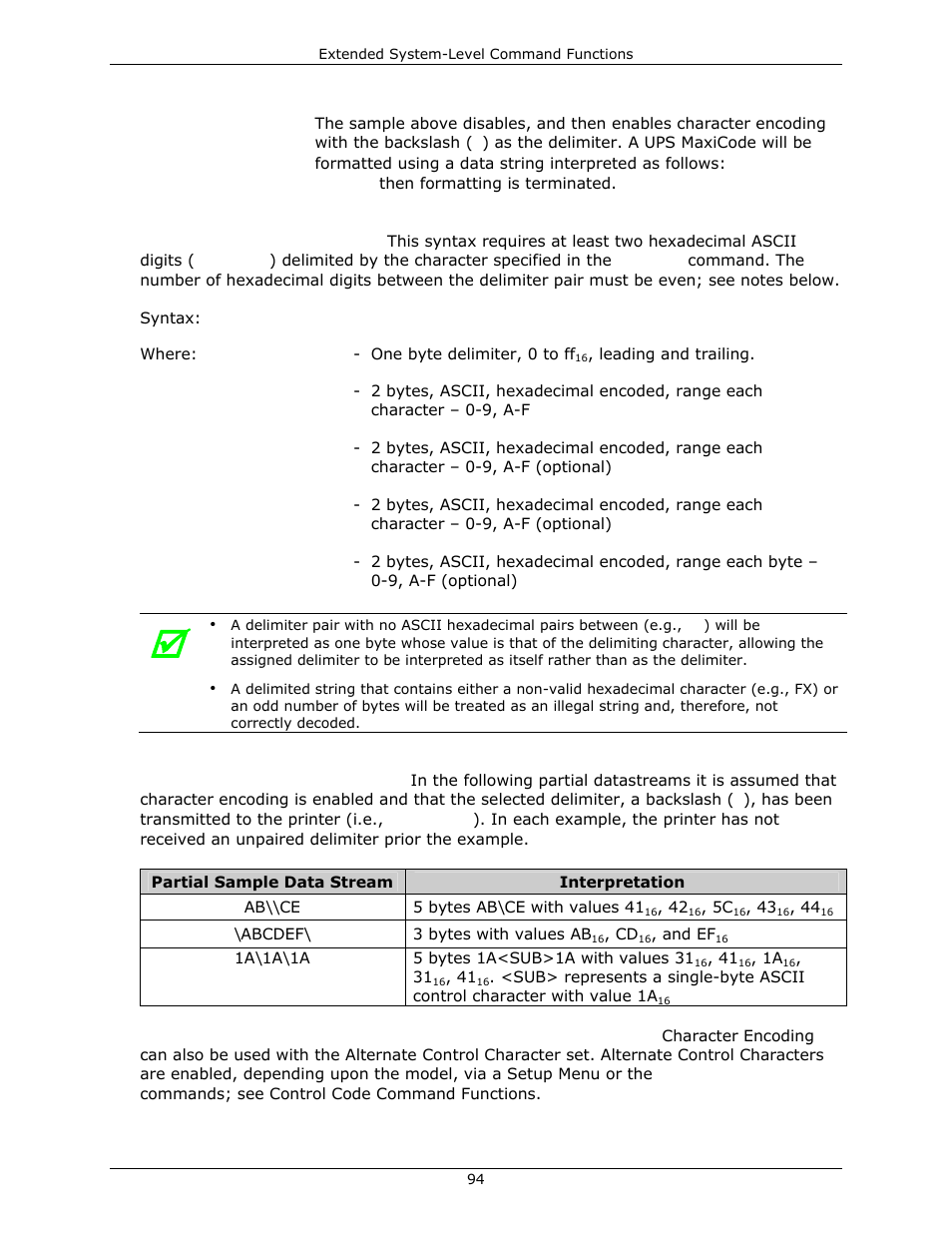 Datamax-O'Neil DPL Programmer’s Manual User Manual | Page 102 / 296