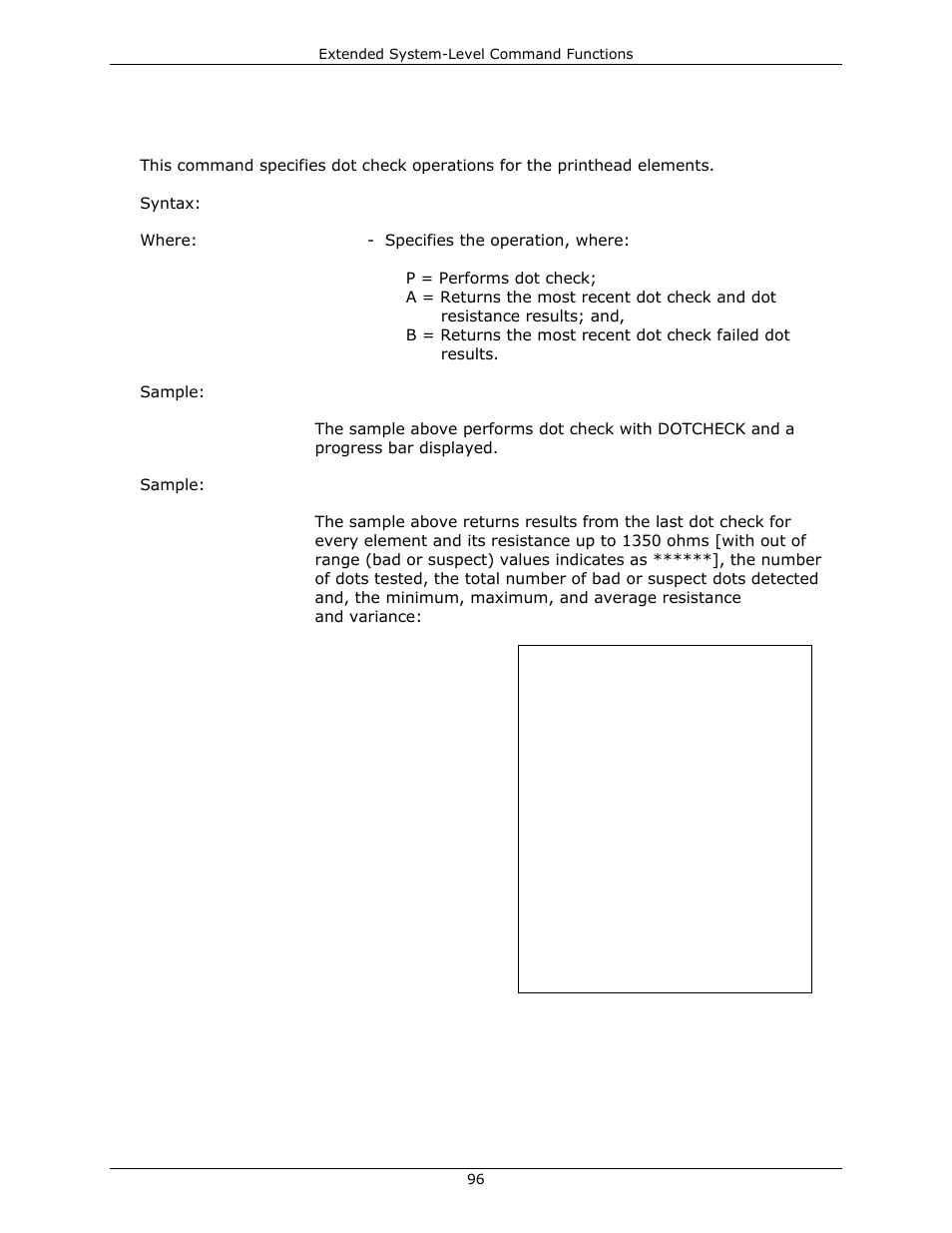 Stx kh dot check | Datamax-O'Neil DPL Programmer’s Manual User Manual | Page 104 / 296