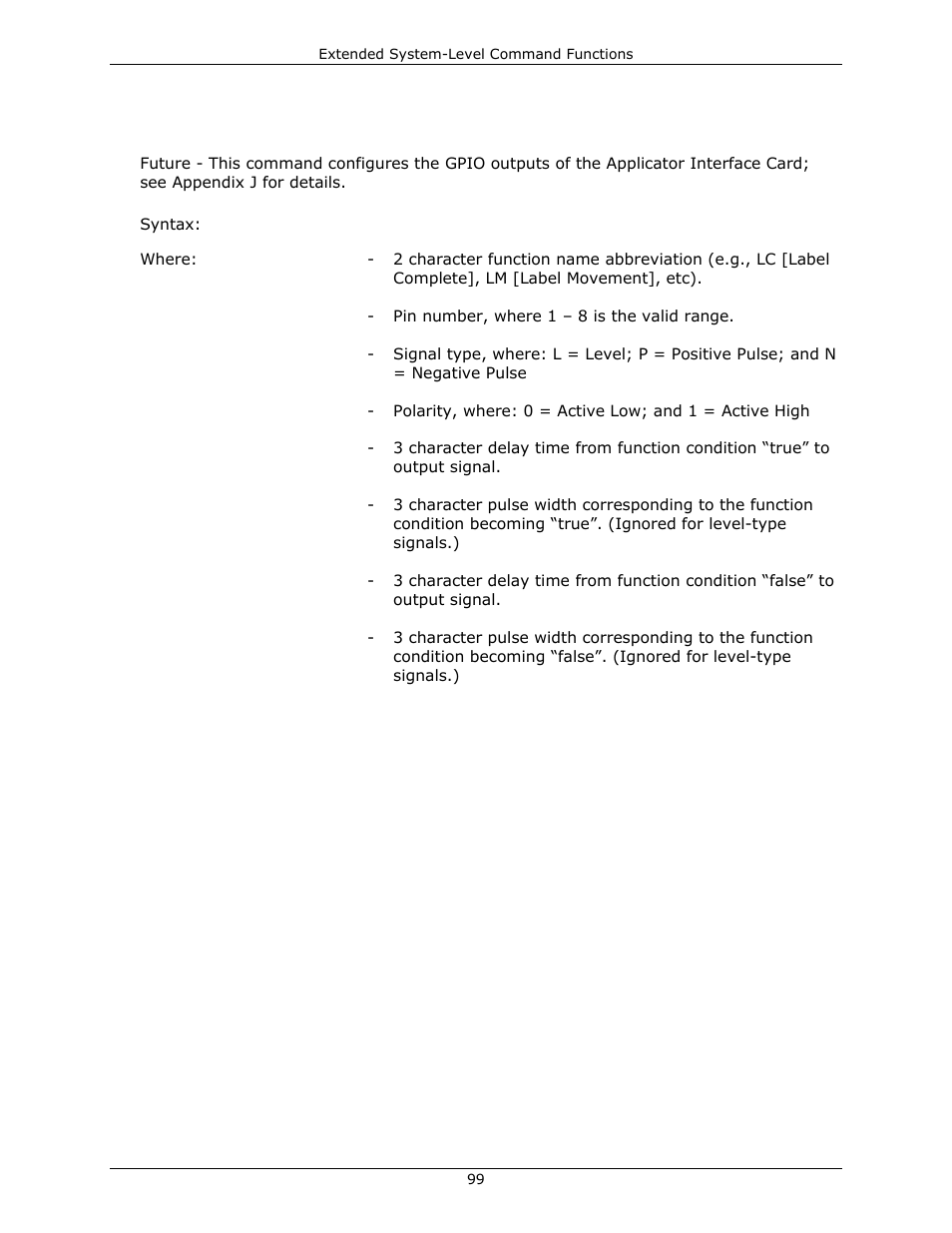 Datamax-O'Neil DPL Programmer’s Manual User Manual | Page 107 / 296