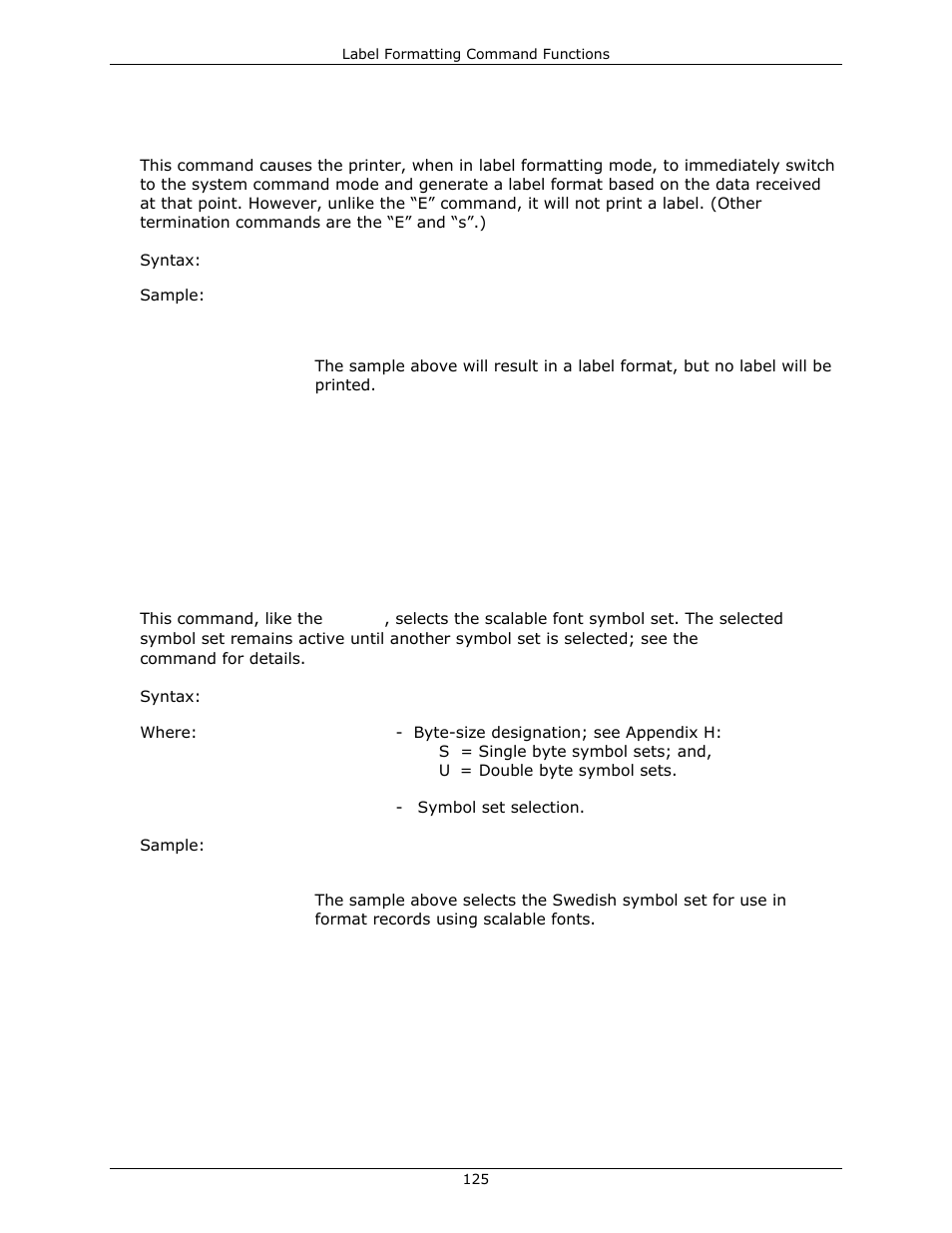 Datamax-O'Neil DPL Programmer’s Manual User Manual | Page 133 / 296