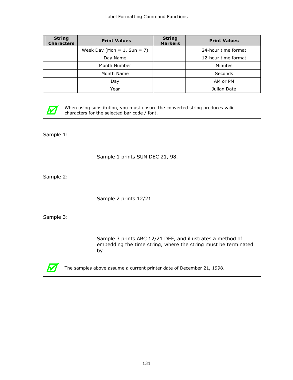 Datamax-O'Neil DPL Programmer’s Manual User Manual | Page 139 / 296