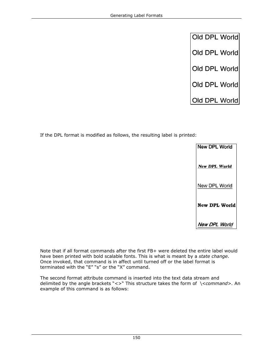 Datamax-O'Neil DPL Programmer’s Manual User Manual | Page 158 / 296