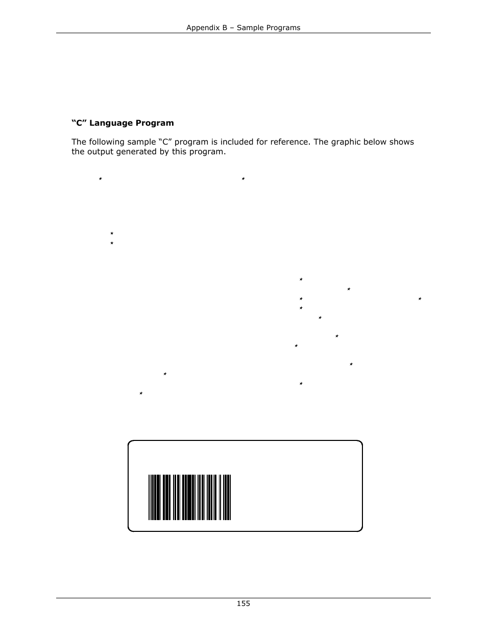 10k ohm 1/4 watt, Appendix b, Sample programs | Datamax-O'Neil DPL Programmer’s Manual User Manual | Page 163 / 296