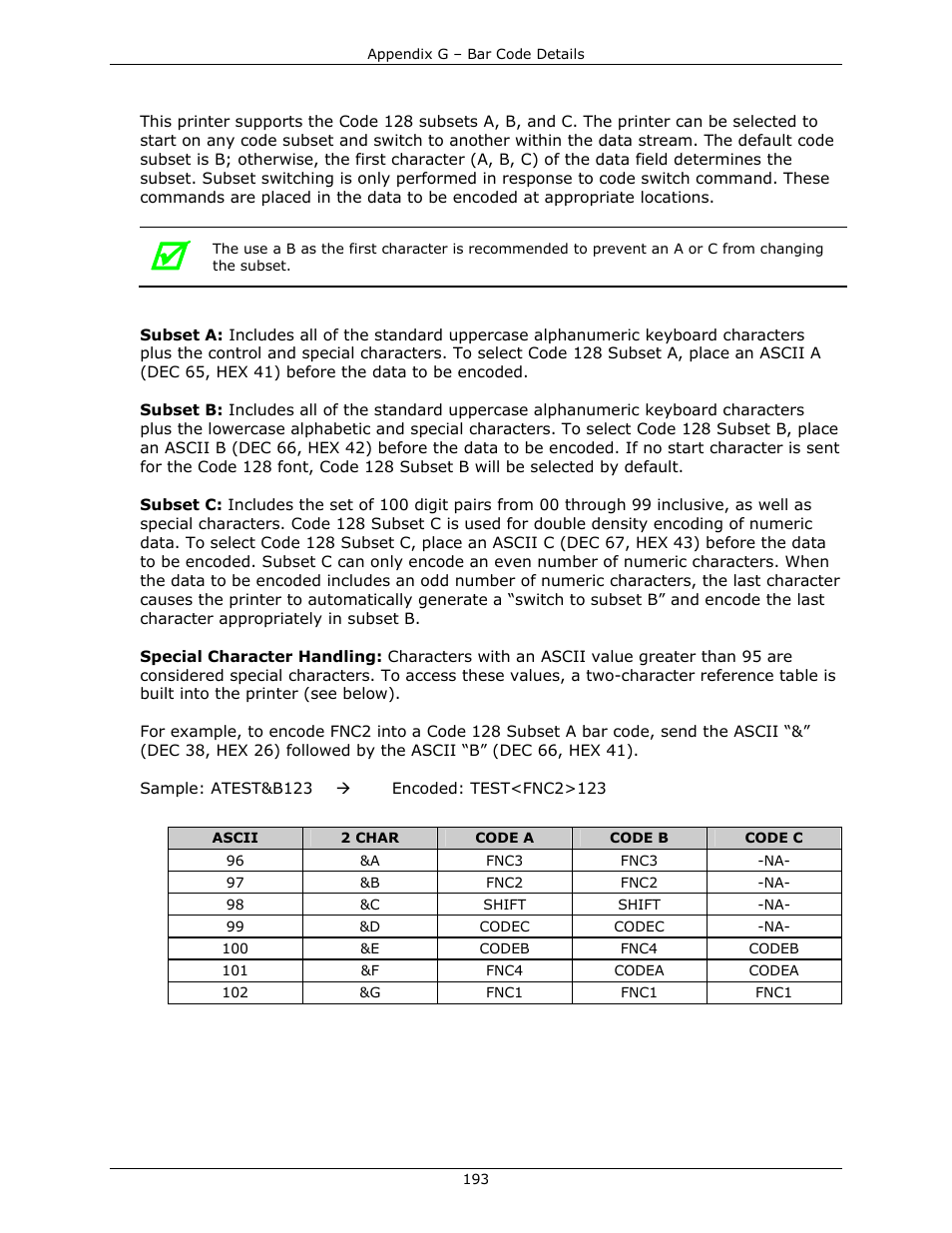 Datamax-O'Neil DPL Programmer’s Manual User Manual | Page 201 / 296