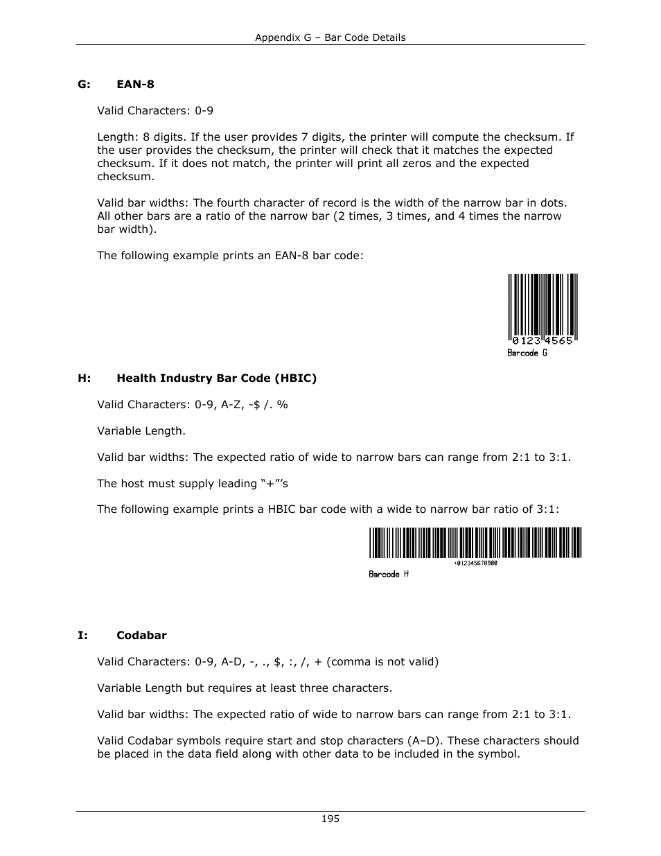 Datamax-O'Neil DPL Programmer’s Manual User Manual | Page 203 / 296