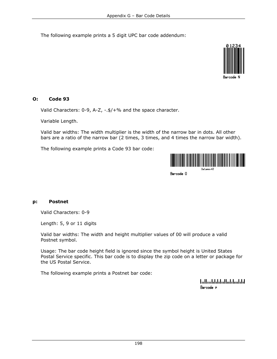 Datamax-O'Neil DPL Programmer’s Manual User Manual | Page 206 / 296