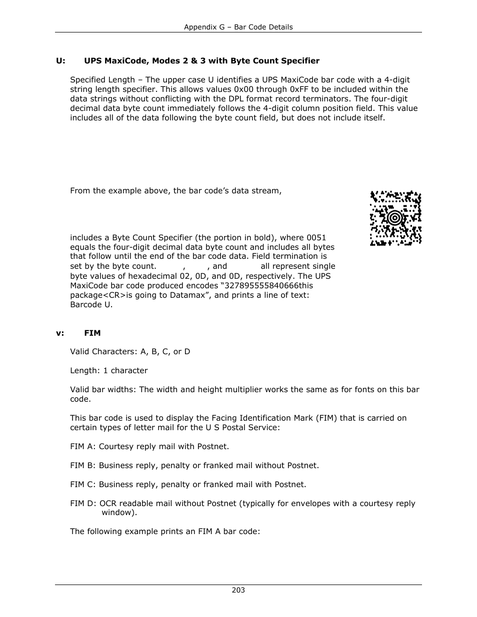 Datamax-O'Neil DPL Programmer’s Manual User Manual | Page 211 / 296