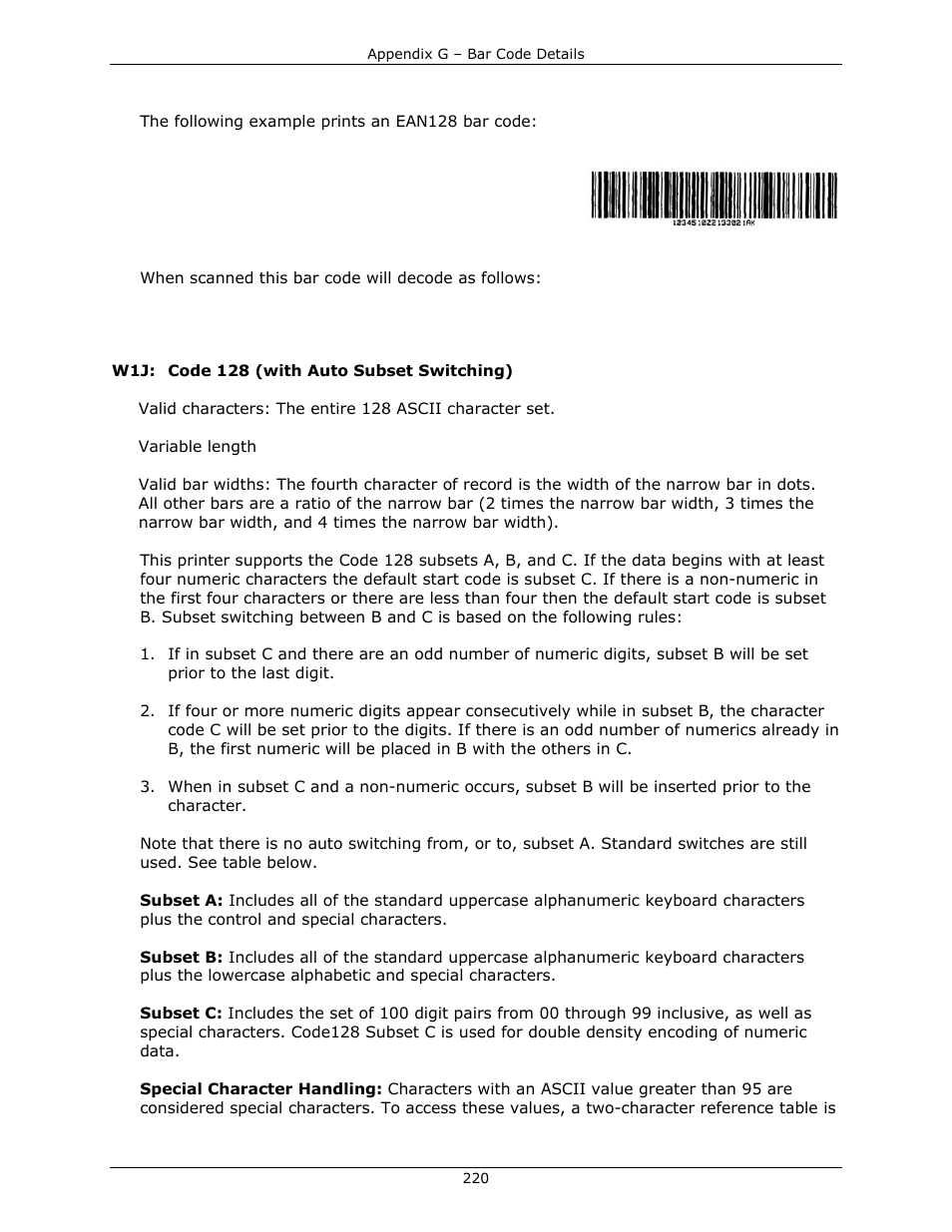 Datamax-O'Neil DPL Programmer’s Manual User Manual | Page 228 / 296