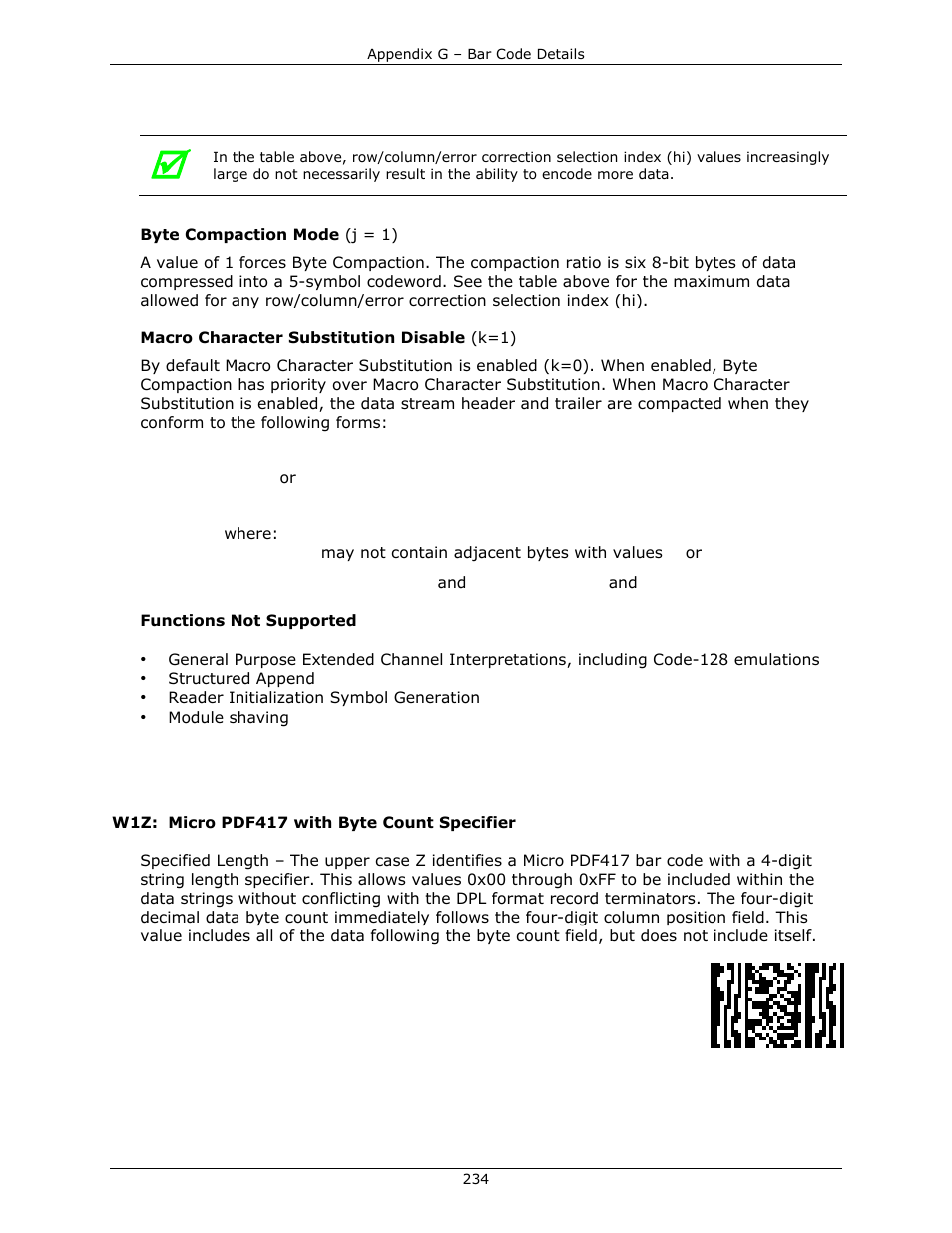 Datamax-O'Neil DPL Programmer’s Manual User Manual | Page 242 / 296