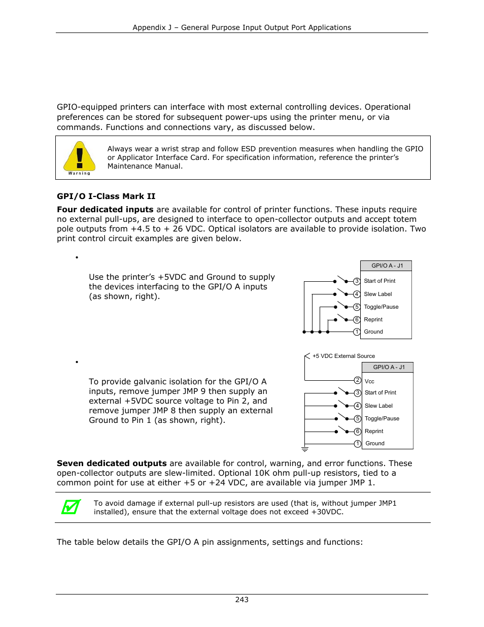 Appendix j | Datamax-O'Neil DPL Programmer’s Manual User Manual | Page 251 / 296