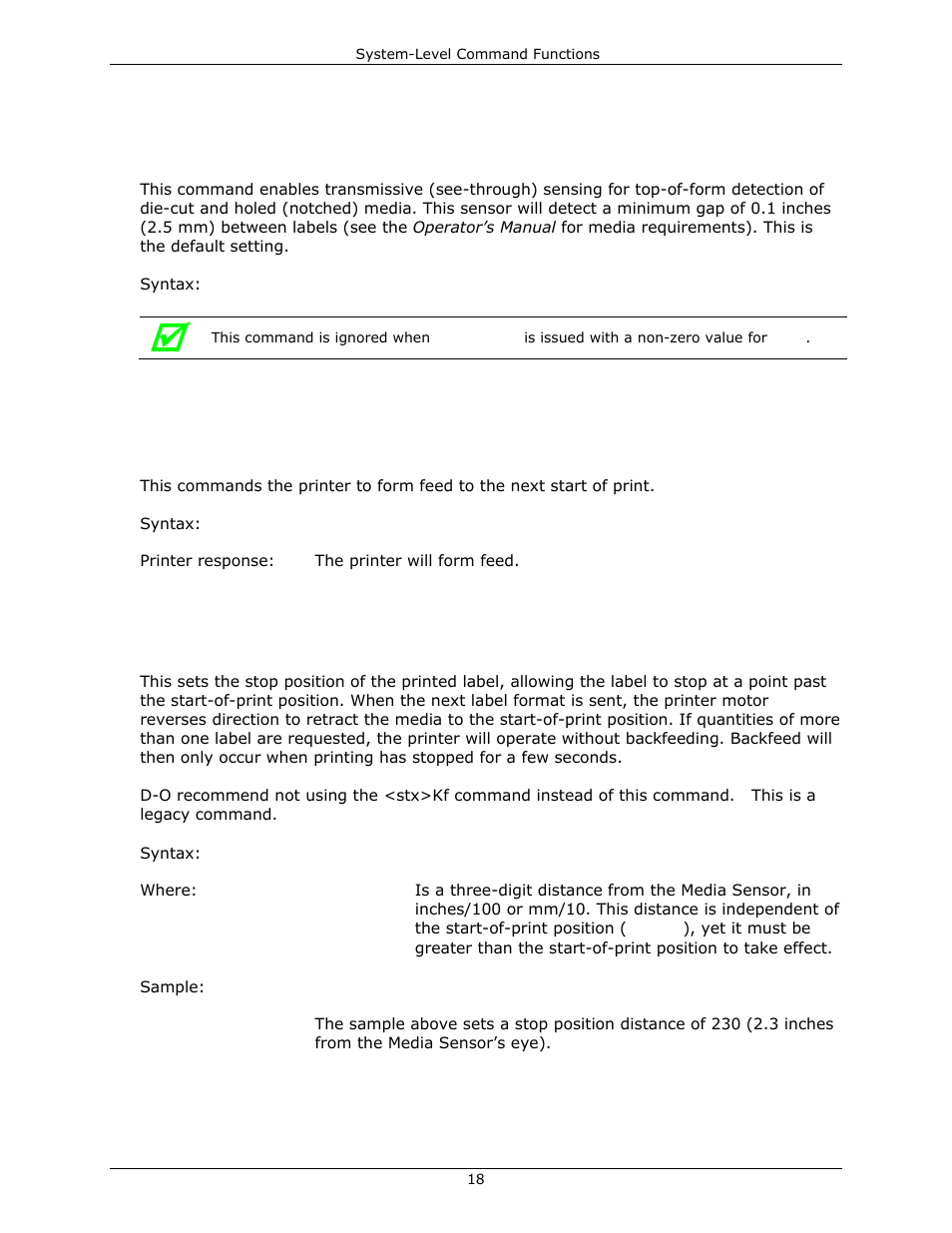 Datamax-O'Neil DPL Programmer’s Manual User Manual | Page 26 / 296