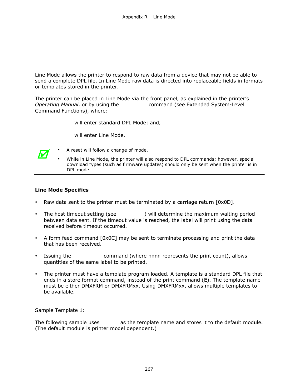 Appendix r | Datamax-O'Neil DPL Programmer’s Manual User Manual | Page 275 / 296