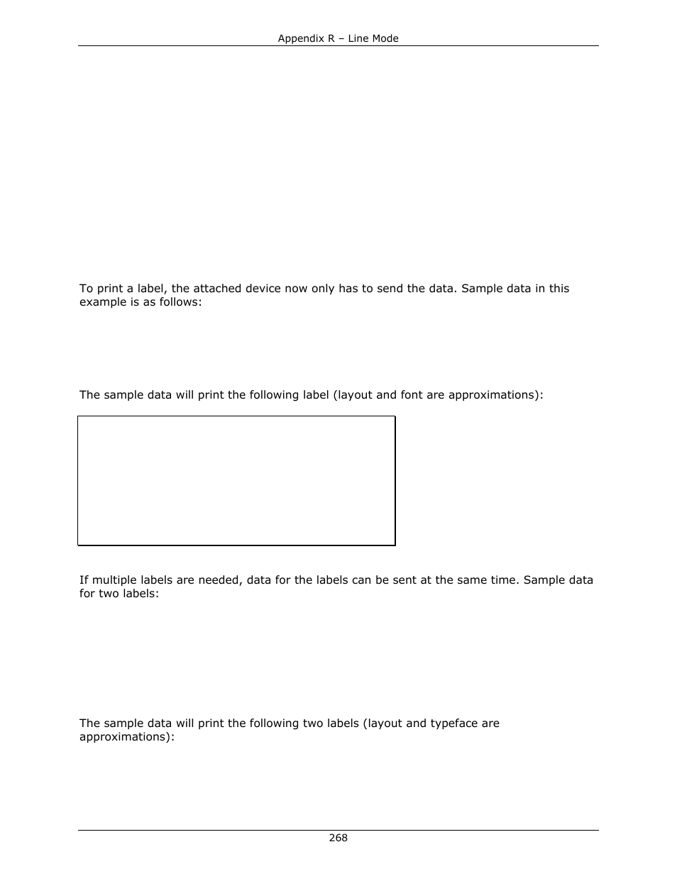 Datamax-O'Neil DPL Programmer’s Manual User Manual | Page 276 / 296