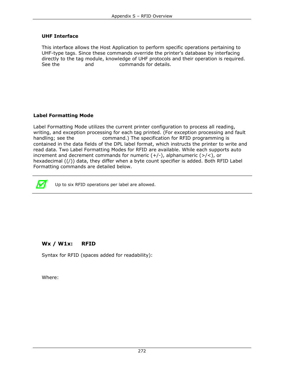 Datamax-O'Neil DPL Programmer’s Manual User Manual | Page 280 / 296