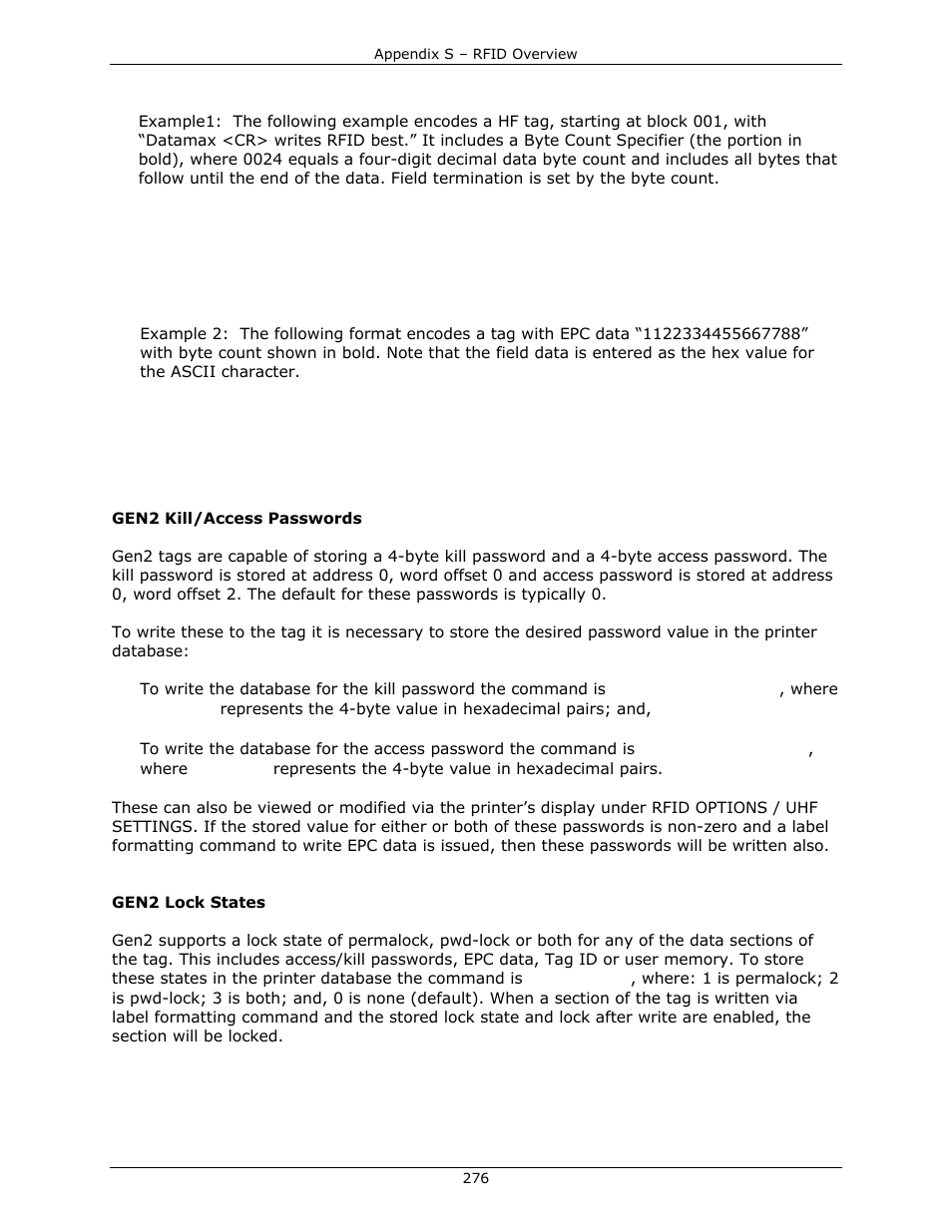 Datamax-O'Neil DPL Programmer’s Manual User Manual | Page 284 / 296