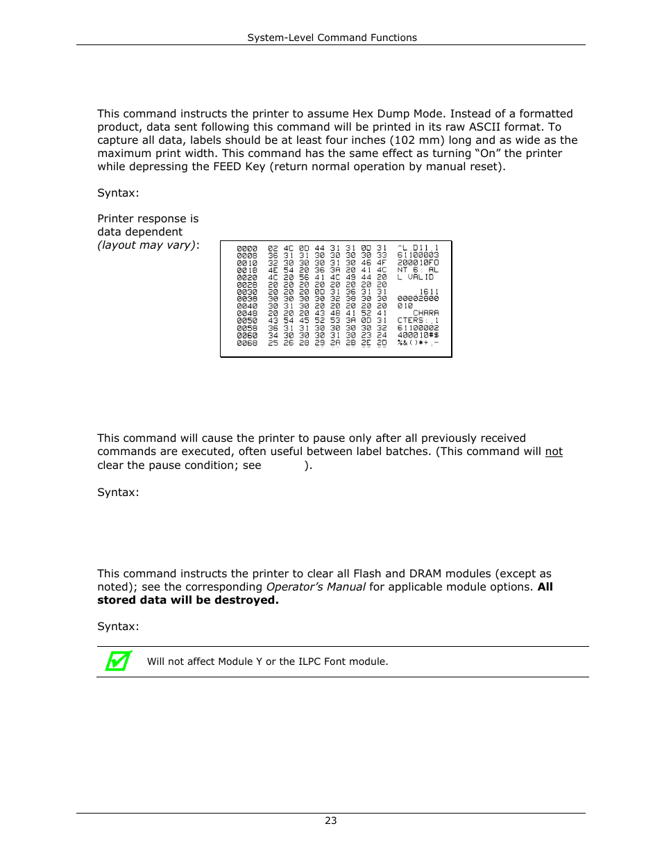 Datamax-O'Neil DPL Programmer’s Manual User Manual | Page 31 / 296